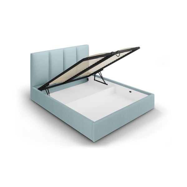 Светлосиньо двойно легло , 160 x 200 cm Juniper - Mazzini Beds-image-3