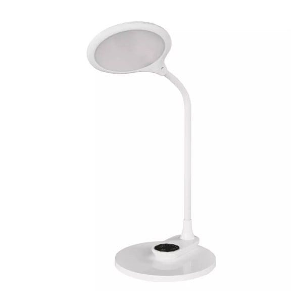 Бяла LED настолна лампа с възможност за димиране (височина 30 cm) Ruby - EMOS