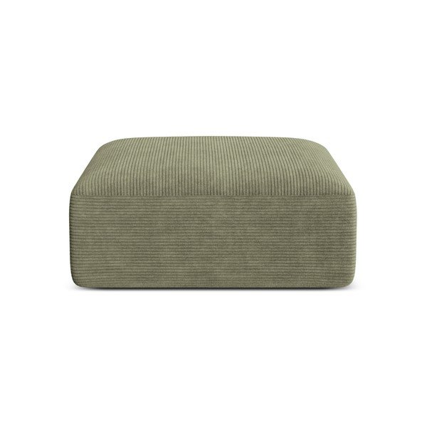 Зелена табуретка  от рипсено кадифе Campi – Cosmopolitan Design-image-1