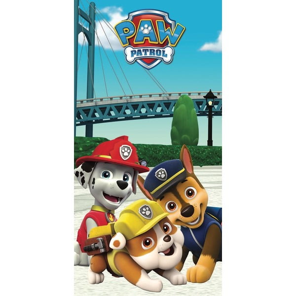 Памучна детска кърпа 70x140 cm Paw Patrol – Jerry Fabrics