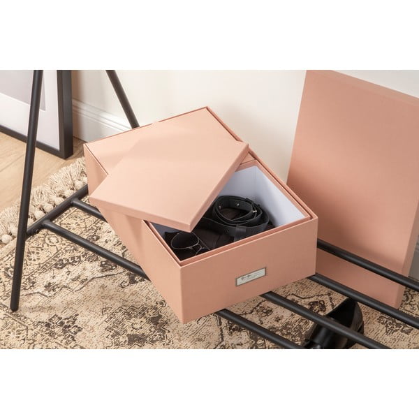 Картонени кутии за съхранение в комплект от 3 броя с капак Inge - Bigso Box of Sweden-image-2