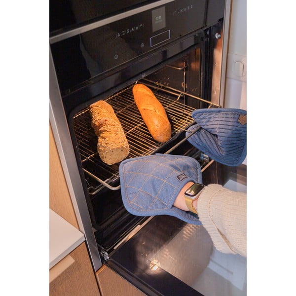 Ръкавици за фурна в комплект от 2 бр. Indigo – Tiseco Home Studio-image-1