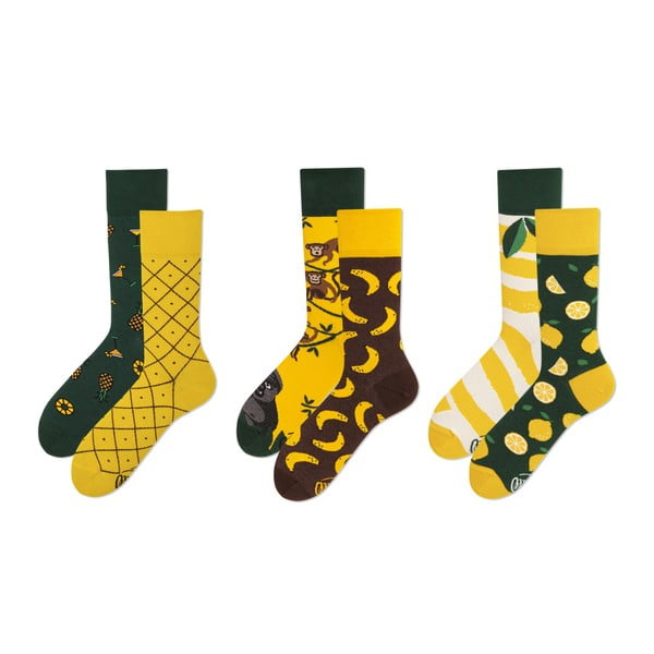 Комплект от 3 чифта чорапи Fruity, размер 35-38 - Many Mornings