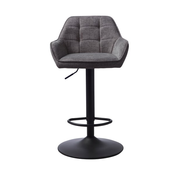 Тъмносив бар стол с регулируема височина Nolan – Unique Furniture-image-1