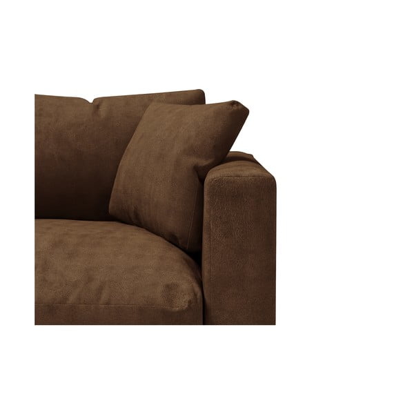 Кафяв диван 220 cm Comfy - Scandic-image-3