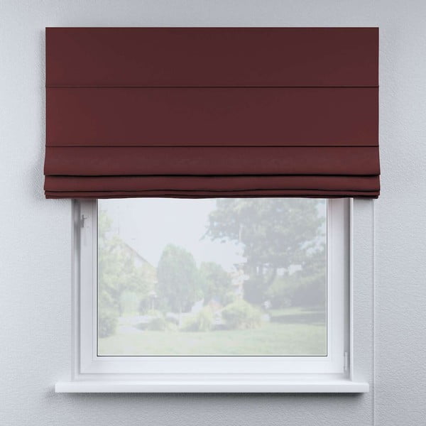 Червена римска щора 170x100 cm Posh Velvet - Yellow Tipi-image-4