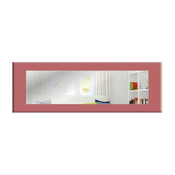 Стенно огледало с розова рамка Eve, 120 x 40 cm - Oyo Concept