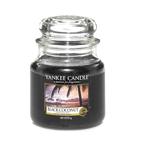 Ароматна свещ с време на горене 65 h Black Coconut - Yankee Candle