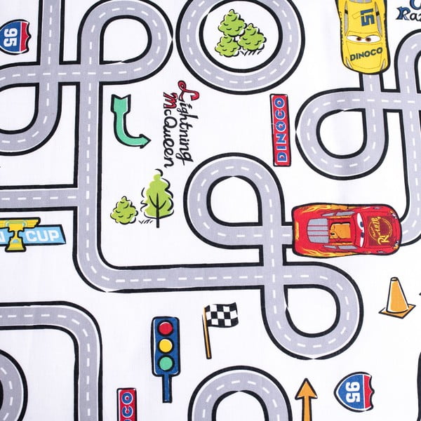 Памучно детско спално бельо 100x135 cm Cars – Jerry Fabrics-image-1