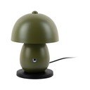 Тъмнозелена LED настолна лампа с метален абажур (височина 18 cm) Mono LED – Leitmotiv