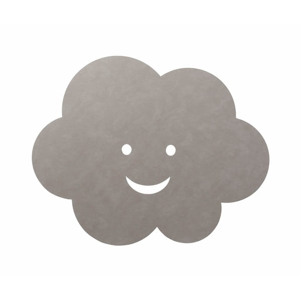 Сиво-бежово детско килимче за игра 70x88 cm Cloud XXL Cloud – LIND DNA