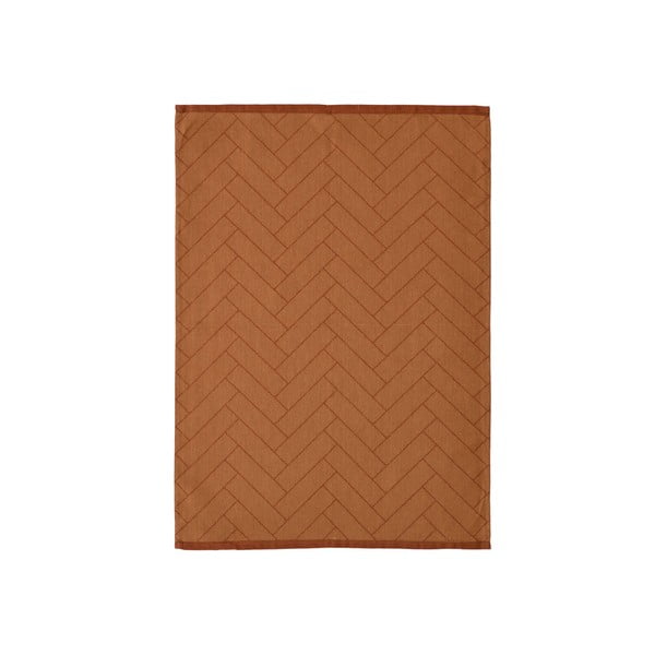 Кафява памучна кухненска кърпа , 50 x 70 cm Tiles - Södahl