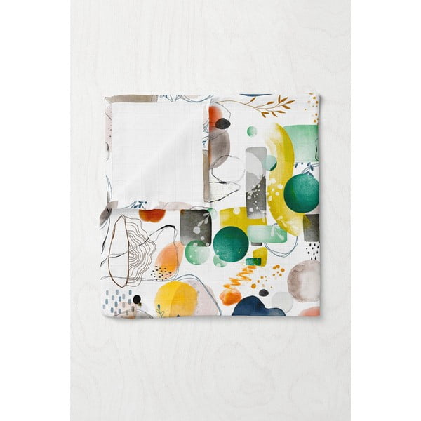 Муселиново бебешко одеяло 75x100 cm Bohem – Mijolnir-image-1