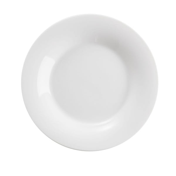 Бяла десертна чиния, ø 20 cm Panna Montata - Brandani