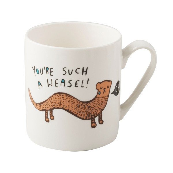 Porcelánový hrnek Creative Tops Weasel, 300 ml