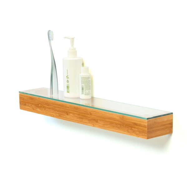 Бамбукова етажерка за баня Бамбук , дължина 55 cm - Wireworks-image-1