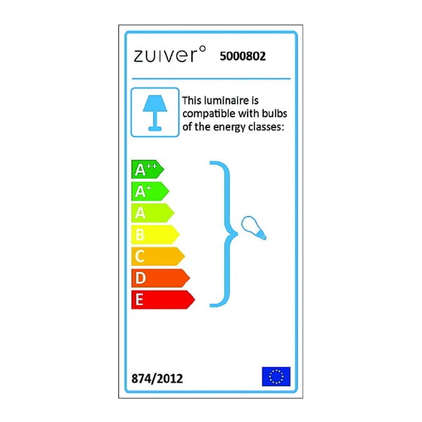 Бяла подова лампа Статив, ø 50 cm - Zuiver-image-4