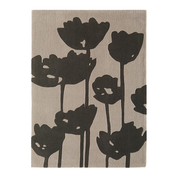 Tmavě šedý  koberec  Asiatic Carpets Harlequin Florist, 300 x 200 cm 