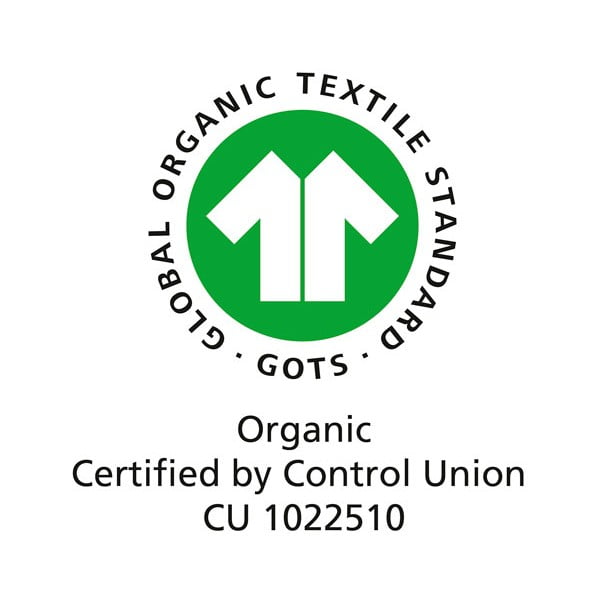 Сив еластичен чаршаф от органичен памук 180x200 cm Calm – Södahl-image-2