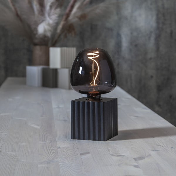 Черна основа за лампа 10 cm Box - Star Trading-image-1