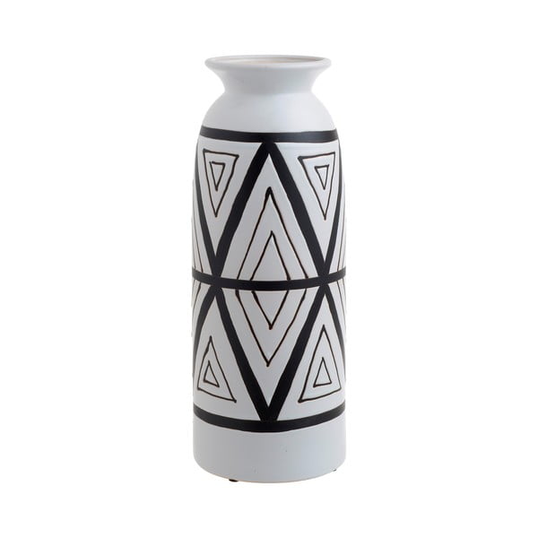 Бяла керамична ваза Orient, ⌀ 13,5 cm - InArt