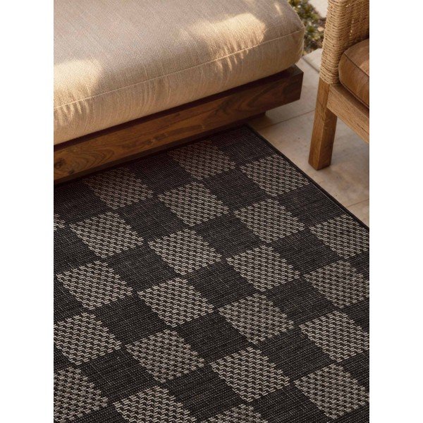 Черен/кремав килим за открито и закрито 160x230 cm Haringey Dorothy – Ted Baker-image-2