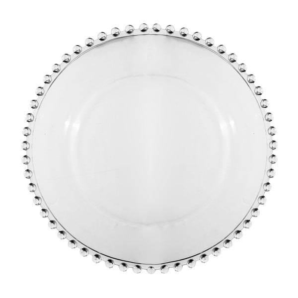 Skleněný dezertní talíř Côté Table Pearloa, ⌀ 20,5 cm