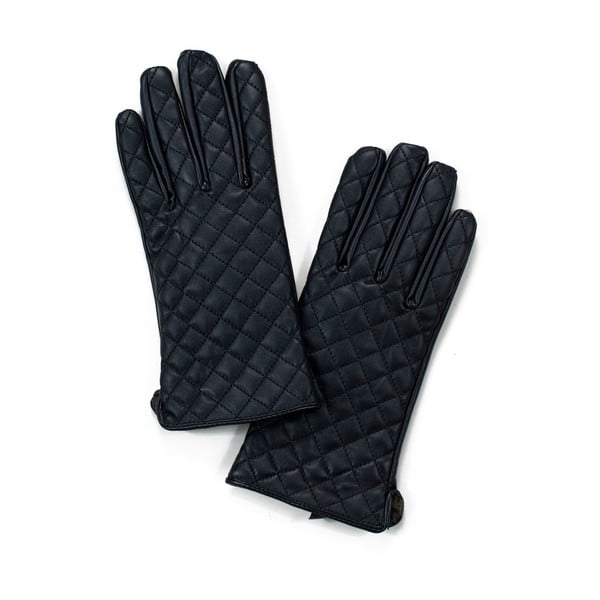 Černé rukavice Luxury