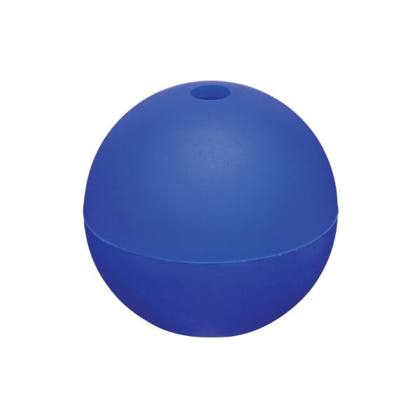 Modrá silikonová forma na led Kitchen Craft Ice Ball Mould
