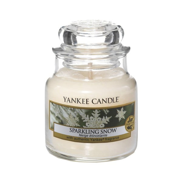 Ароматна свещ "Искрящ сняг", време на горене 25 - 40 часа Sparkling Snow - Yankee Candle