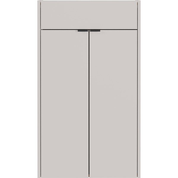 Кремаво висящо шкафче 56x97x22 cm Ameca – Germania-image-2