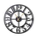 Метален стенен часовник The Old Times, ø 50 cm - Bystag