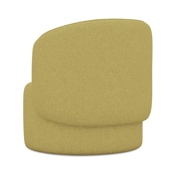 Кресло в цвят горчица Ipo – Makamii-image-3