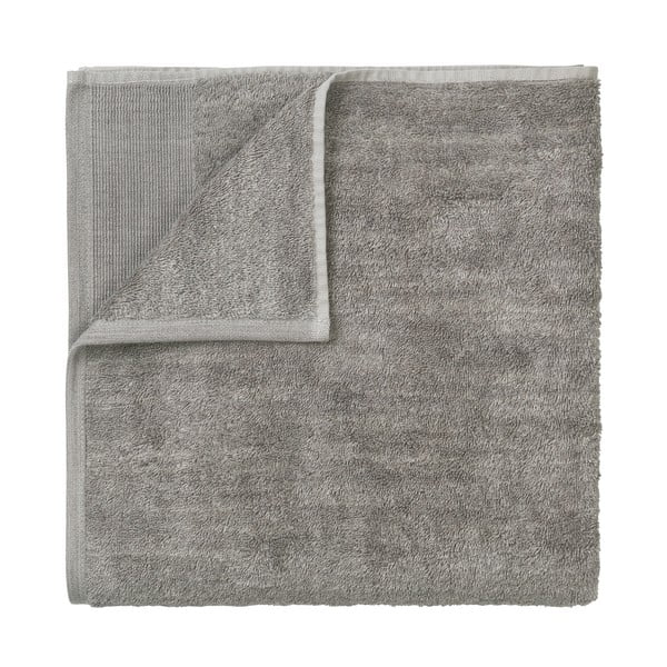 Сива памучна кърпа за баня , 140 x 70 cm - Blomus