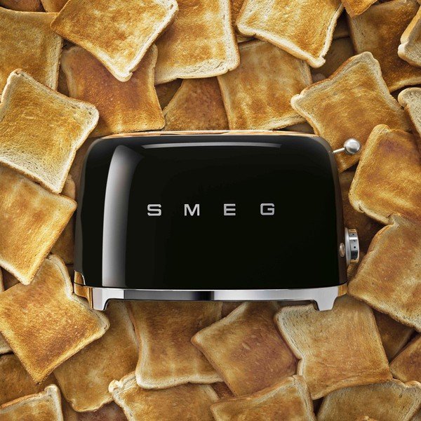 Черен тостер Retro Style – SMEG-image-2