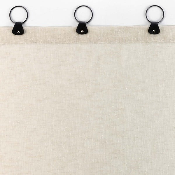Бежова завеса 140x240 cm Linka – douceur d'intérieur-image-3