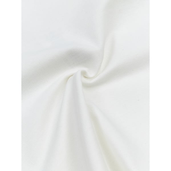 Бяла памучна декоративна калъфка за възглавница , 40 x 40 cm Shylo - Westwing Collection-image-3