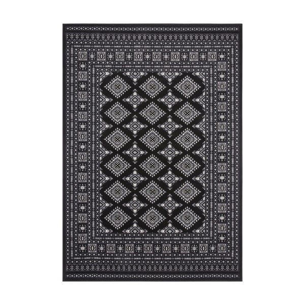 Черен килим , 80 x 150 cm Sao Buchara - Nouristan