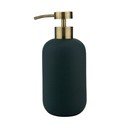 Антрацитен керамичен диспенсер за сапун 200 ml Lotus – Mette Ditmer Denmark