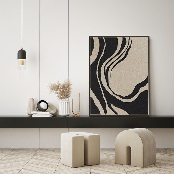 3D картина с включена рамка/акустична 90x120 cm Sacred Silence 2 – Malerifabrikken-image-1