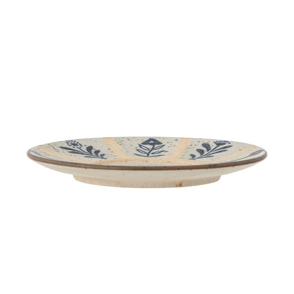 Десертна глинена чиния в светлосин и кремав цвят ø 16 cm Leonie – Bloomingville-image-4