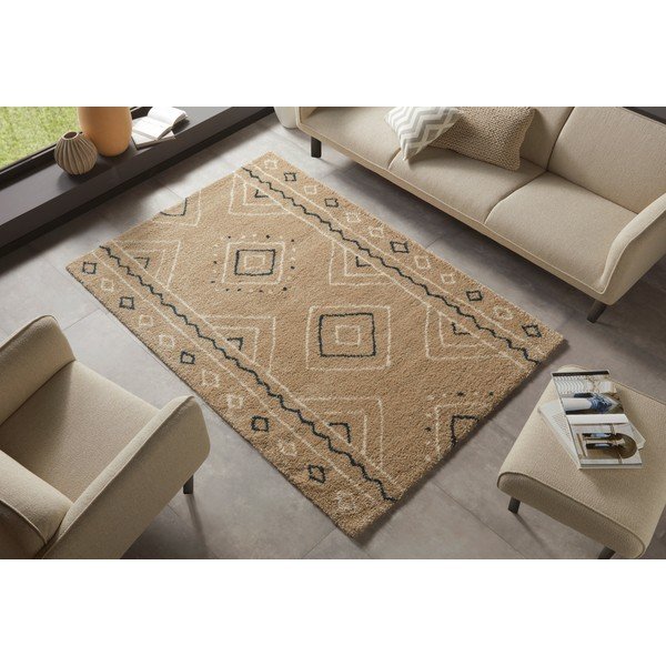 Бежов килим , 120 x 170 cm Disa - Mint Rugs-image-3