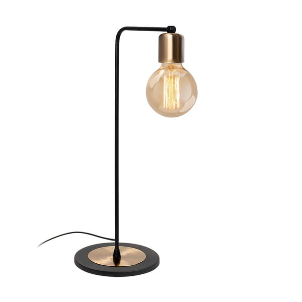 Настолна лампа в черен и бронзов цвят (височина 52 cm) Harput – Opviq lights