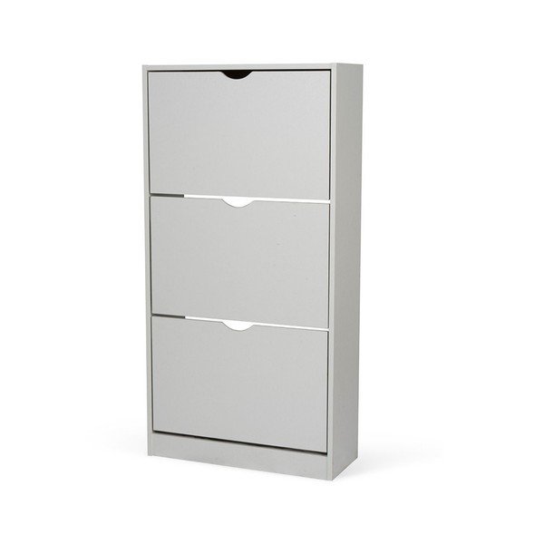 Сива накланяща се стойка за обувки 60x118x24 cm Stelo – Bonami Essentials