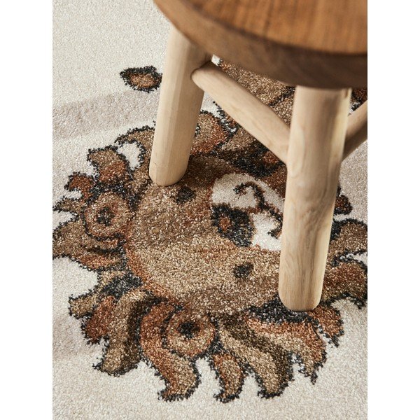 Кремав детски килим ø160 cm Roar like a Lion – Villeroy&Boch-image-3