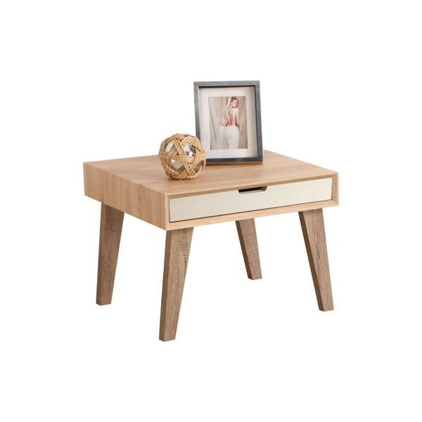 Stolek Idun End Table With Drawer