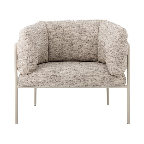 Сиво-бежово кресло Karel – Bloomingville-image-2