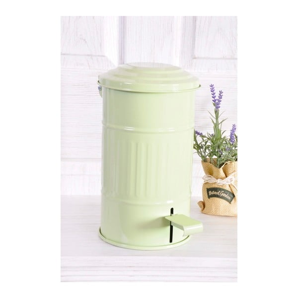 Zelený odpadkový koš The Mia Trash, 3,5 l