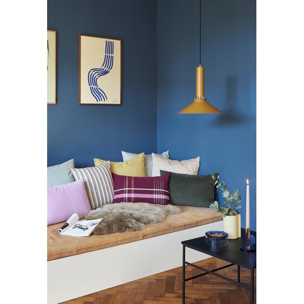 Оранжево висящо осветително тяло ø 40 cm Coney – Hübsch-image-2