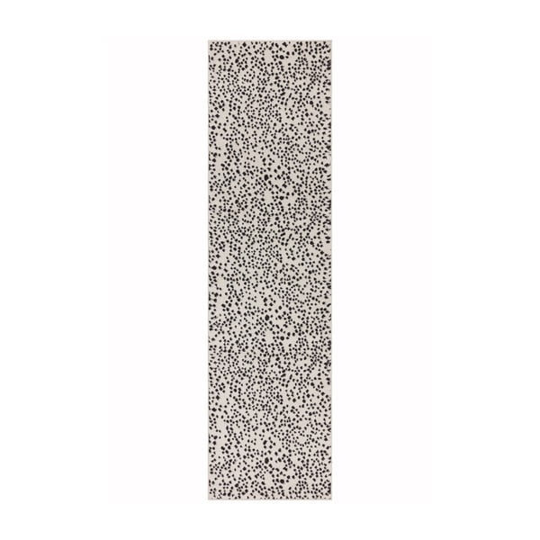 Черно-бял килим 66x240 cm Muse - Asiatic Carpets